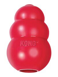 KONG Classic игрушка для собак "КОНГ" M средняя 8х6 см